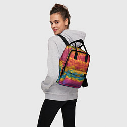 Рюкзак женский Тай-даечка, цвет: 3D-принт — фото 2