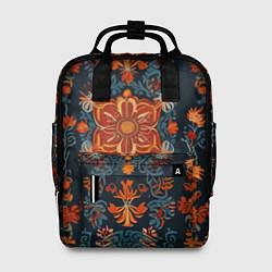 Рюкзак женский Текстуры в славянском стиле, цвет: 3D-принт