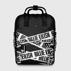 Рюкзак женский Billie Eilish steel music eng, цвет: 3D-принт