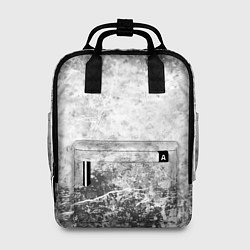 Рюкзак женский Абстракция - серый ветер, цвет: 3D-принт
