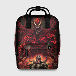 Рюкзак женский Веном в плену Карнажа, цвет: 3D-принт