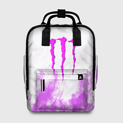 Рюкзак женский Monster energy neon flame, цвет: 3D-принт