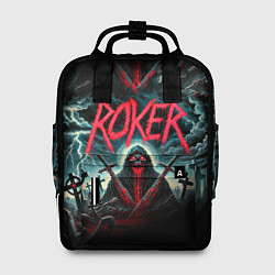 Рюкзак женский Roker - blood in the ground, цвет: 3D-принт