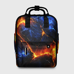 Женский рюкзак Лада и лед в разломе плит