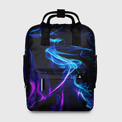 Рюкзак женский Color blue pink, цвет: 3D-принт