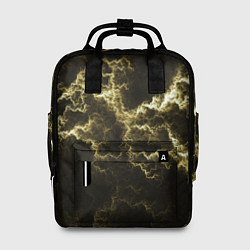 Рюкзак женский Lightning yellow, цвет: 3D-принт