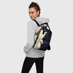 Рюкзак женский Человек-волк, цвет: 3D-принт — фото 2
