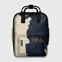 Рюкзак женский Человек-волк, цвет: 3D-принт