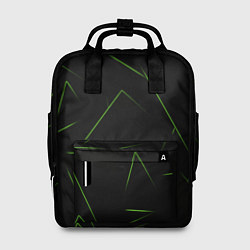 Женский рюкзак Color green line
