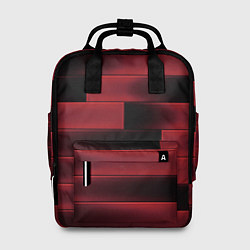 Рюкзак женский Color red square, цвет: 3D-принт