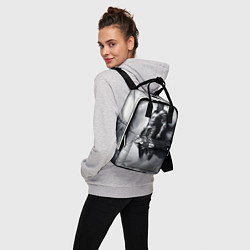 Рюкзак женский Спартанский воин среди львов, цвет: 3D-принт — фото 2