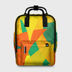 Рюкзак женский Настроение в цветных тонах, цвет: 3D-принт