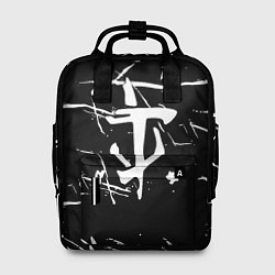 Женский рюкзак Doom logo штрихи