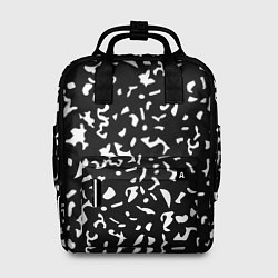 Рюкзак женский Черный камуфляж, цвет: 3D-принт