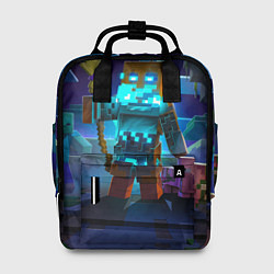 Рюкзак женский Майнкрафт - шаман, цвет: 3D-принт