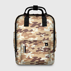 Рюкзак женский Камуфляж армия, цвет: 3D-принт