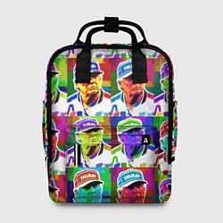 Рюкзак женский Donald Trump - pop art poster, цвет: 3D-принт