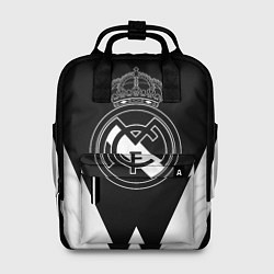 Рюкзак женский Real Madrid геометрия спорт, цвет: 3D-принт