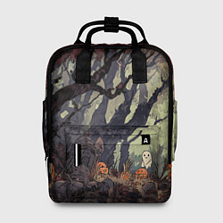 Рюкзак женский Призрачный лес, цвет: 3D-принт