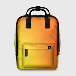 Рюкзак женский Color orange red, цвет: 3D-принт