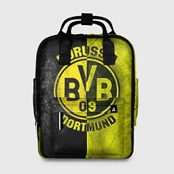 Рюкзак женский Borussia Dortmund, цвет: 3D-принт