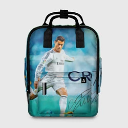 Рюкзак женский CR Ronaldo, цвет: 3D-принт