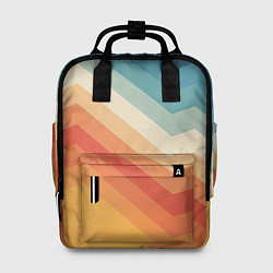 Рюкзак женский Полосы, цвет: 3D-принт