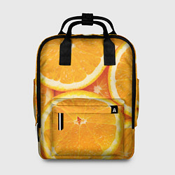 Рюкзак женский Апельсин, цвет: 3D-принт