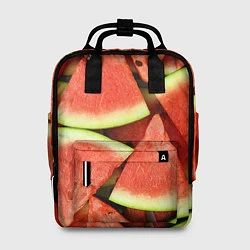 Рюкзак женский Дольки арбуза, цвет: 3D-принт