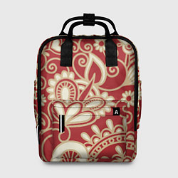 Рюкзак женский Хохломская роспись, цвет: 3D-принт