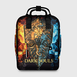 Рюкзак женский Dark Souls: Lion Shield, цвет: 3D-принт