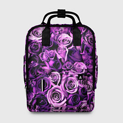 Рюкзак женский Цветочки, цвет: 3D-принт
