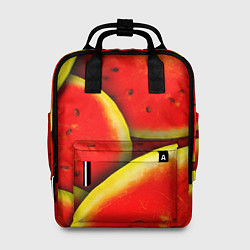 Рюкзак женский Арбуз, цвет: 3D-принт