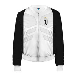 Бомбер женский JUVENTUS SPORT, цвет: 3D-белый