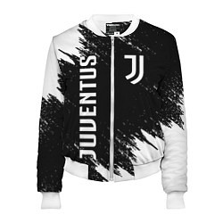 Бомбер женский JUVENTUS, цвет: 3D-белый