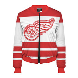 Бомбер женский Detroit Red Wings, цвет: 3D-красный