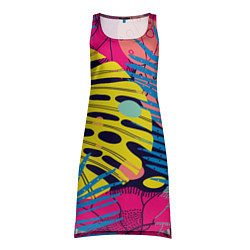 Туника женская Тропическая мода, цвет: 3D-принт