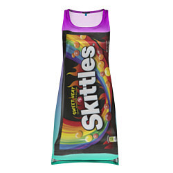 Туника женская Skittles Черный, цвет: 3D-принт