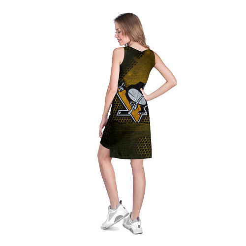 Женская туника Pittsburgh Penguins на спине / 3D-принт – фото 4