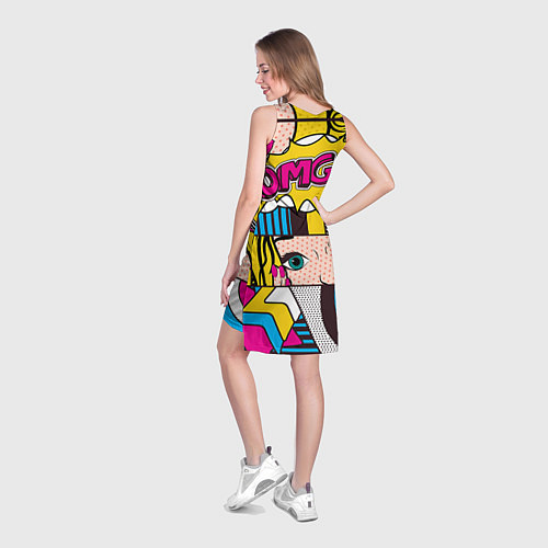 Женская туника POP ART / 3D-принт – фото 4