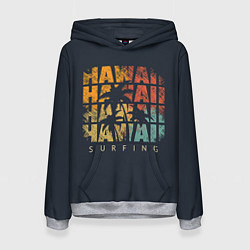 Женская толстовка Hawaii Surfing