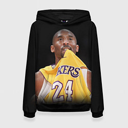 Толстовка-худи женская Kobe Bryant, цвет: 3D-черный