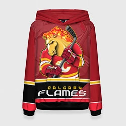 Женская толстовка Calgary Flames