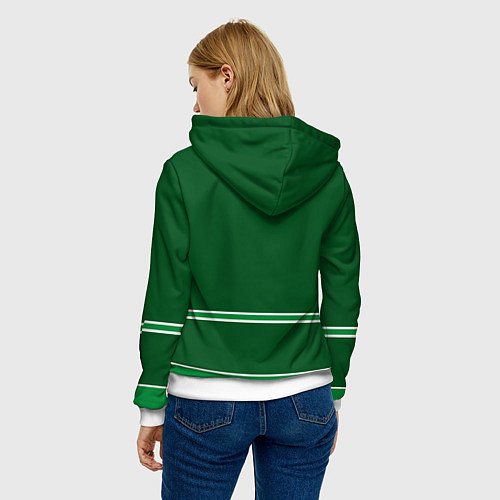 Женская толстовка Dallas Stars / 3D-Белый – фото 4