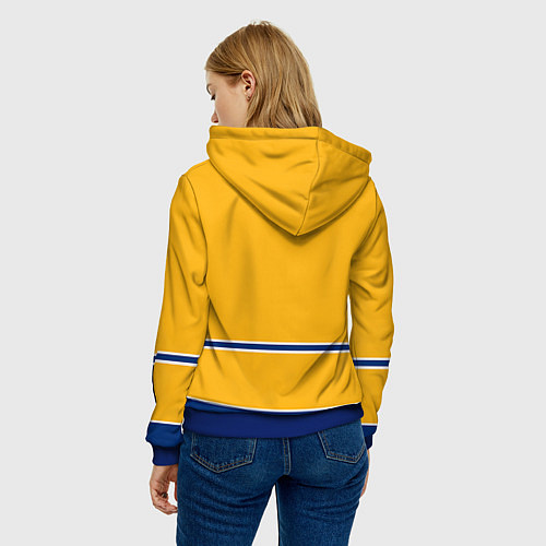 Женская толстовка St. Louis Blues / 3D-Синий – фото 4