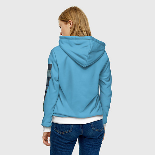 Женская толстовка Оззи и подружка / 3D-Белый – фото 4