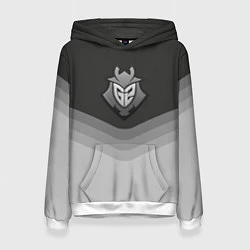 Толстовка-худи женская G2 Esports Uniform, цвет: 3D-белый