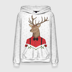 Женская толстовка Christmas Deer