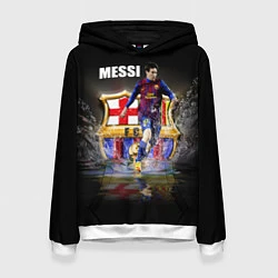 Женская толстовка Messi FCB