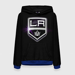 Толстовка-худи женская Los Angeles Kings, цвет: 3D-синий